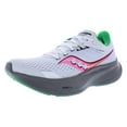 thumbnail image 1 of Saucony Ride 16 Womens Shoes Size 6, Color: White/Gravel, 1 of 5
