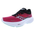 thumbnail image 1 of Saucony Ride 16 Womens Shoes Size 8.5, Color: Rose/Black, 1 of 4