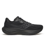 Saucony Mens RIDE 19, Triple Black, 10, Medium