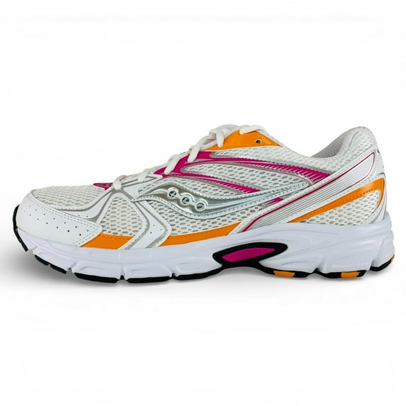 Saucony Ride Millennium White Pink Orange Men's Shoes Sneakers S70812-14, Men's U.S. Shoe Size 10