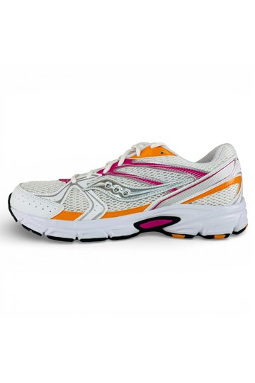 Saucony Ride Millennium White Pink Orange Men\'s Shoes Sneakers S70812-14 SAUCONY RIDE MILLENNIUM - WHITE/ MULTI – Undefeated main image 3