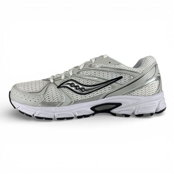 Saucony Ride Millennium White Silver Men's Shoes Sneakers S70812-5, Men's U.S. Shoe Size 9