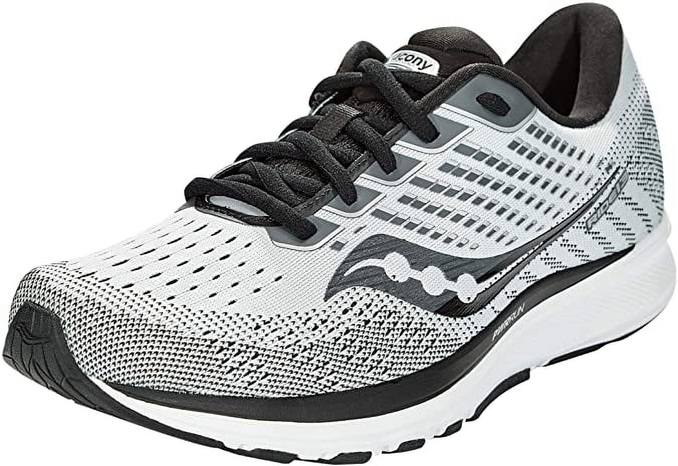 Saucony S20579-40: Men's Ride 13 Grey/Black Running Shoe