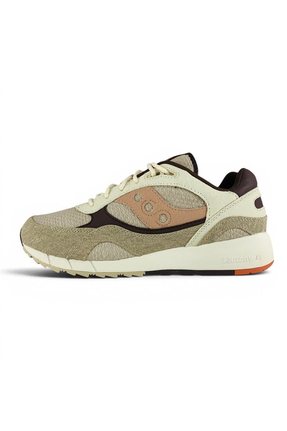 Shadow 6000 Vegan Beige Brown Men's Shoes Sneakers S70950-2, Men's U.S. Shoe Size 12
