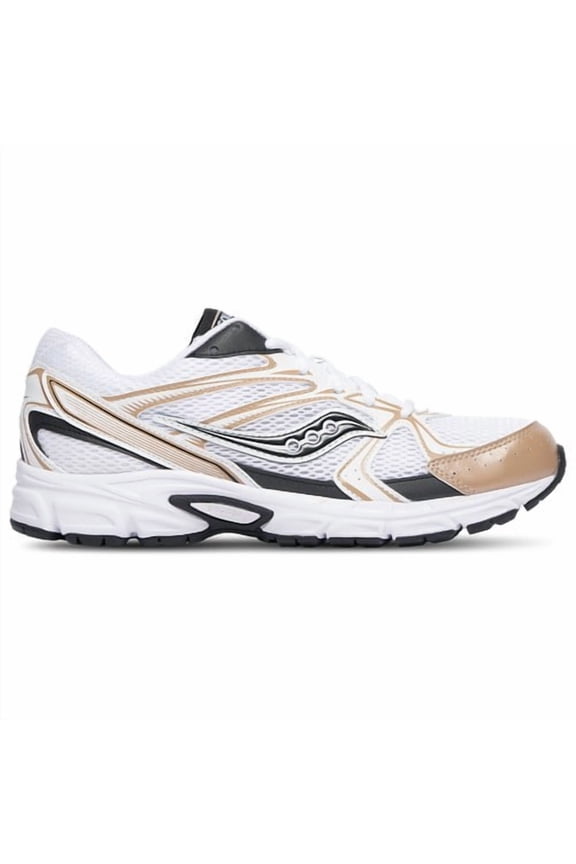 Unisex-Adult Ride Millennium Sneaker, White/Gold/Black, 10