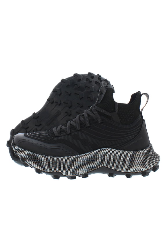 Endorphin Trail Mid Womens Shoes Size 9, Color: Black/Gravel