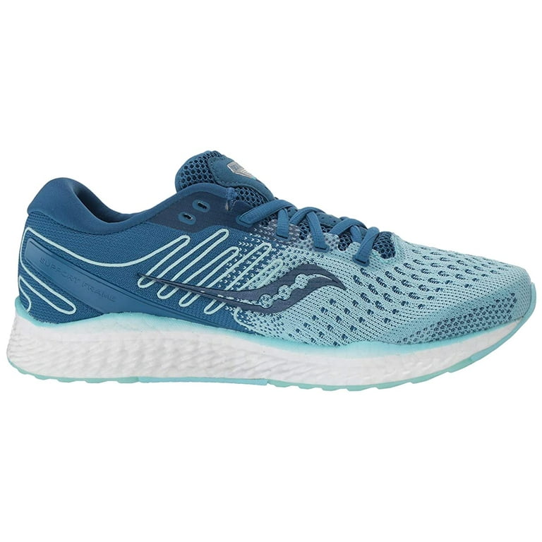 Saucony Women's Freedom Running Shoe, Aqua/Blue, 12 B(M) US