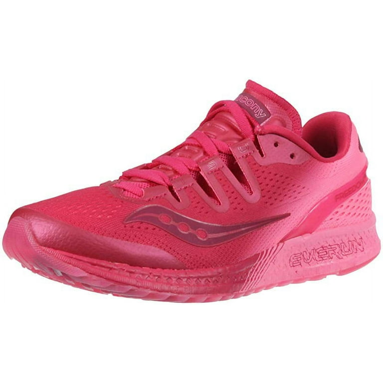 Saucony Women's Freedom ISO Running Shoe, Berry/Pink, 10.5 B US -  Walmart.com