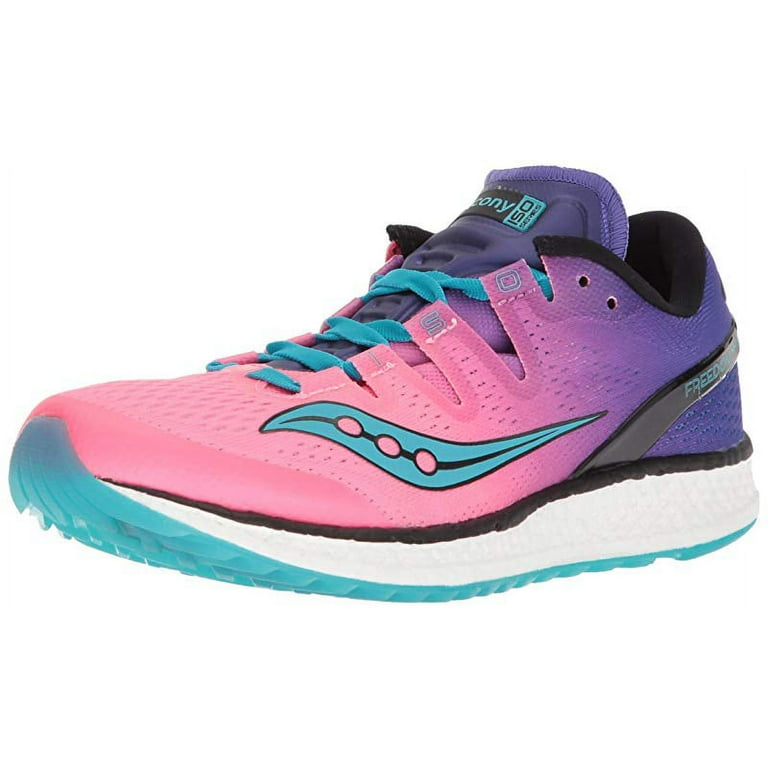 Saucony Women's Freedom Iso Running Shoe, Pink/Purple, 10.5 Medium US -  Walmart.com