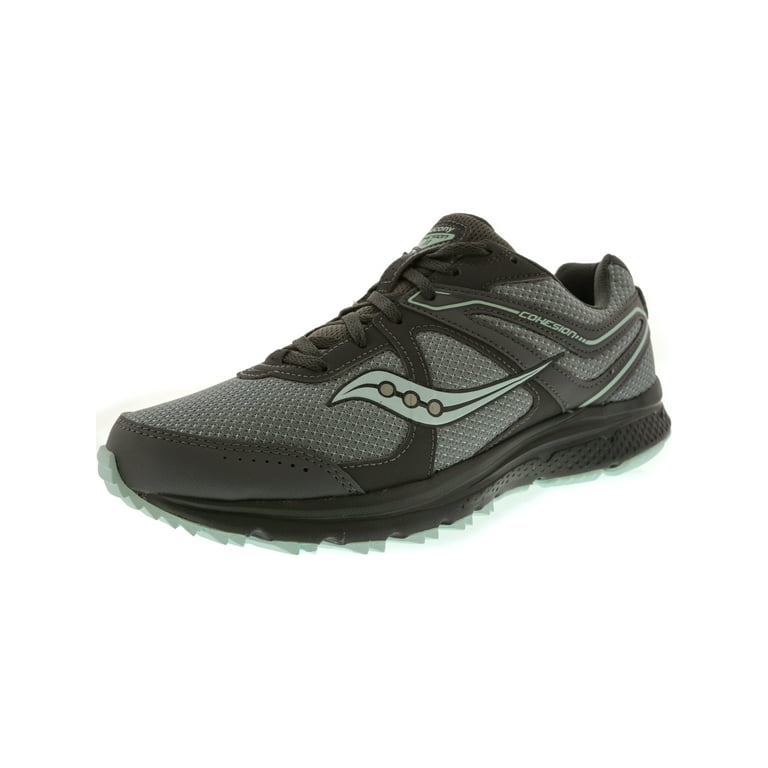 Saucony Women s Grid Cohesion Tr 11 Grey Mint Ankle High Trail Runner 7.5M Walmart