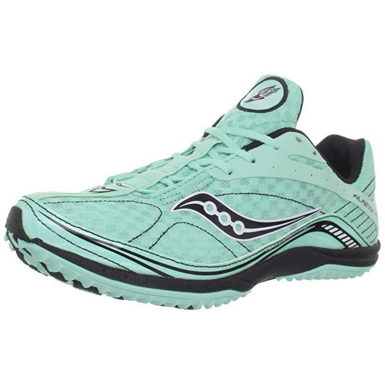 Saucony Women s Kilkenny XC4 Flat Running Shoe Aqua Black 5 B US