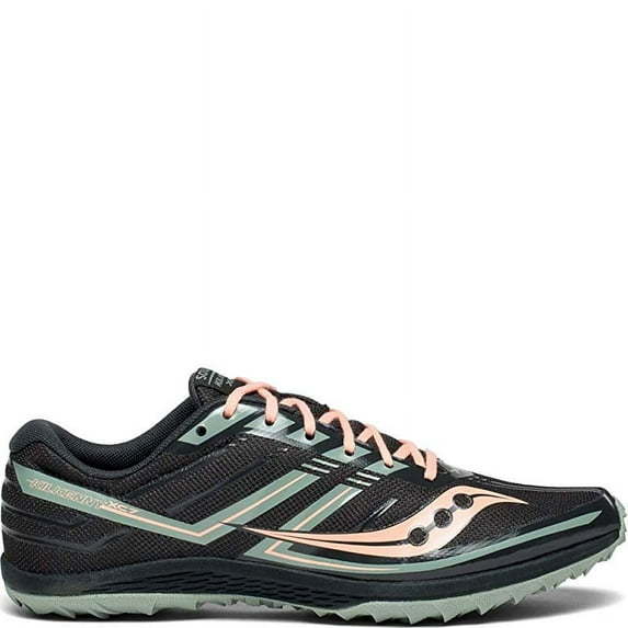 Saucony Women's Kilkenny XC7 Flat Track Shoe, Jet/Blush, 9.5 B(M) US