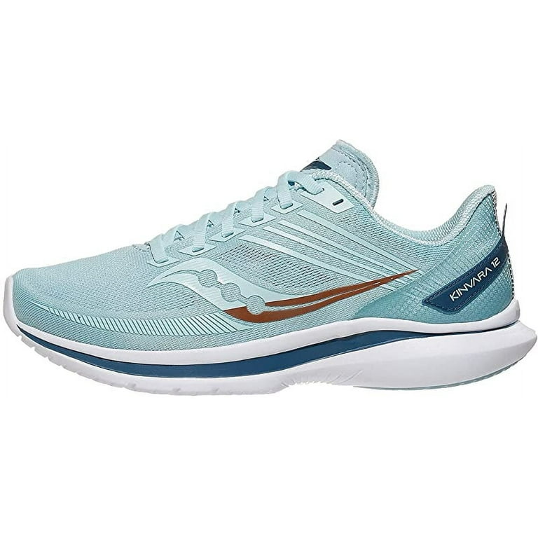 Saucony Women's Kinvara 12 Running Shoes, Sky/Storm, B(M) US