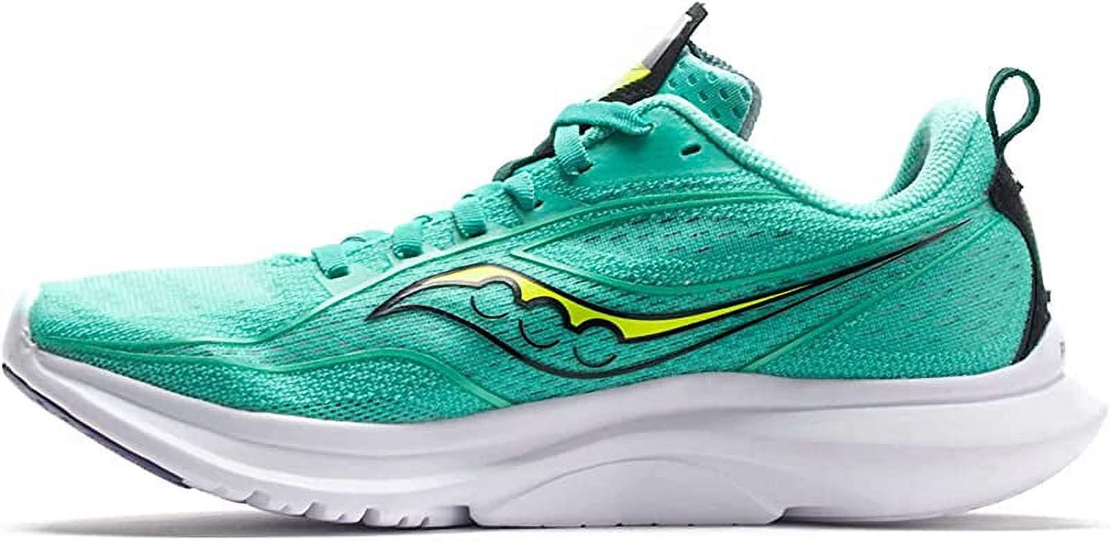 Saucony Women's Kinvara 13 Running Shoes, Cool Mint/Acid, 7.5 B(M) US