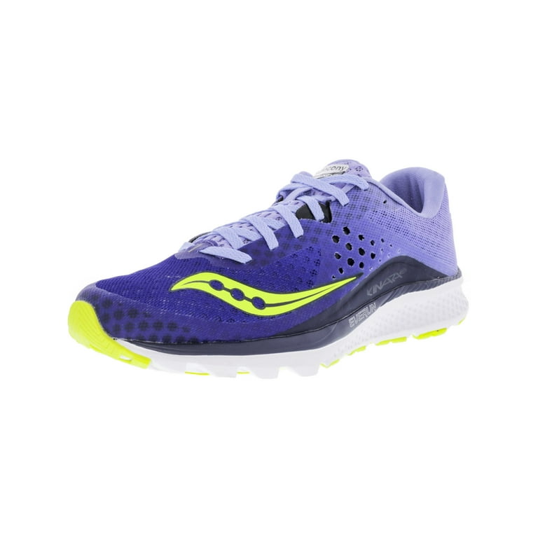 Saucony Women's Kinvara Navy Purple Ankle-High Running Shoe