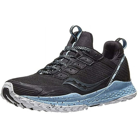 Saucony Women's Mad River TR Trail Running Shoe, Black, 11 B(M) US