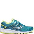 thumbnail image 1 of Saucony Women's Omni 16 Running Shoe, Teal/Citron, 10 Medium US, 1 of 3