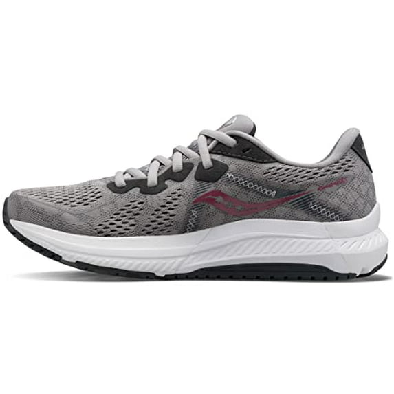Saucony Women's Omni 20 Running Shoe, Alloy/Quartz, 10.5