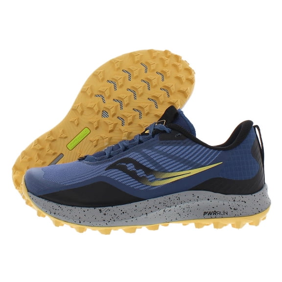 Saucony Women's Peregrine 12 Trail Running Shoe, Basin/Gold, 10