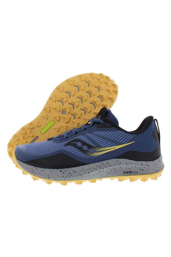 Women's Peregrine 12 Trail Running Shoe, Basin/Gold, 8