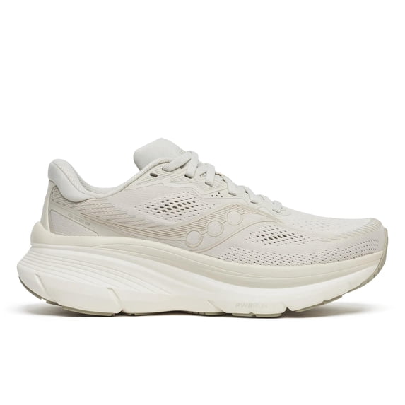 Saucony Women's RIDE 19, Ivory | Gum, 10, Medium