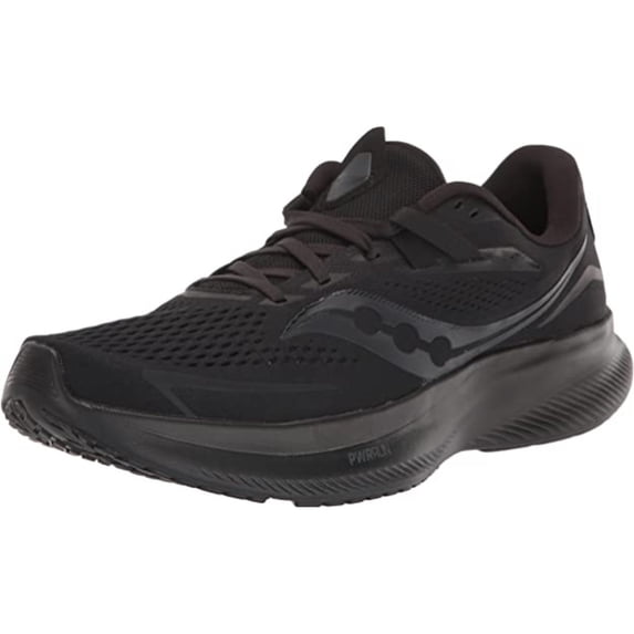 Saucony Women's Ride 15 Running Shoe - Triple Black - Size 9.5