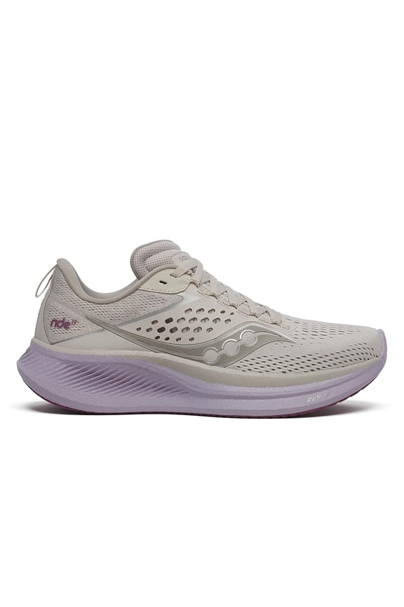 Women's Ride 17 Sneaker, Moon/Viola, 10.5