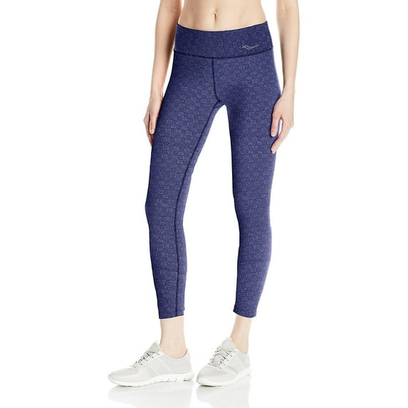 Saucony Women's Scoot Crop Pants, Lakeside Texture, Medium