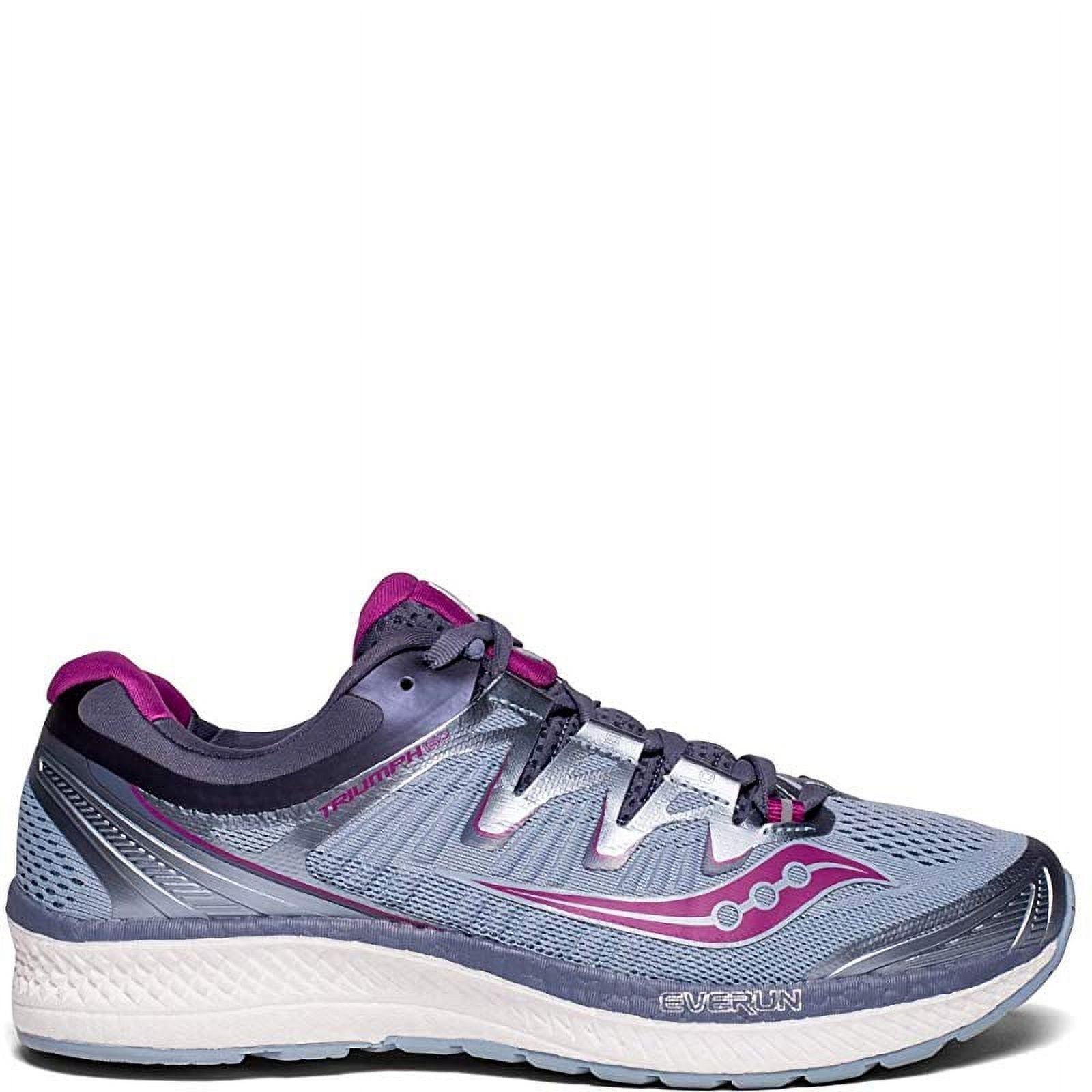 Saucony Women's Triumph ISO Running Shoe, Fog/Grey, D(W) US