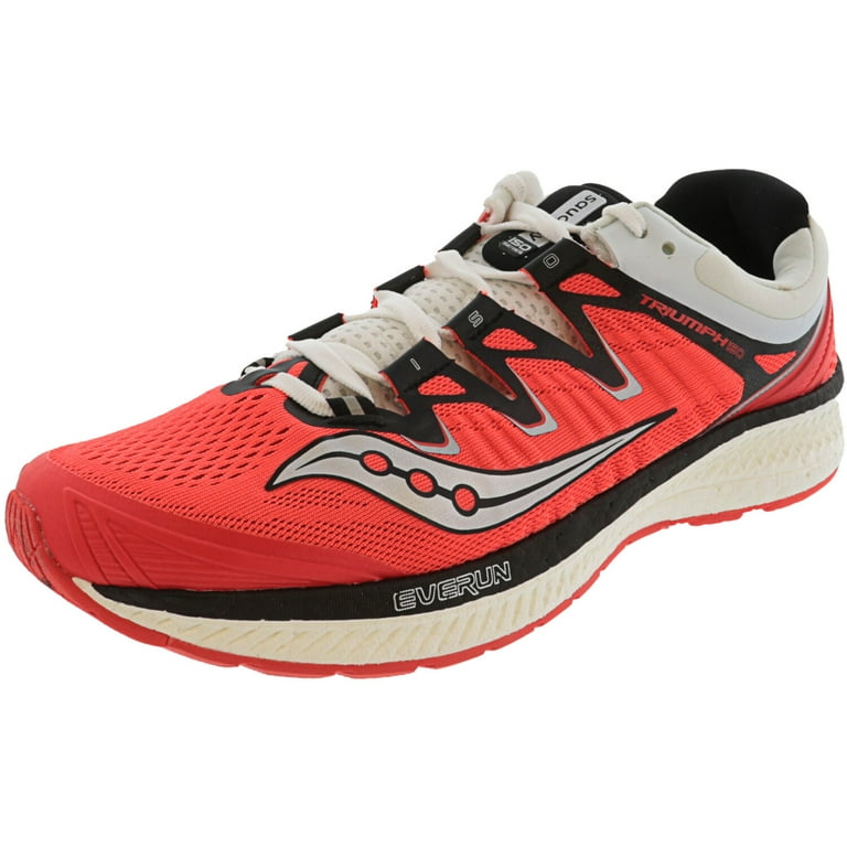 Saucony Women s Triumph Iso 4 Vizi Red Black White Ankle High Mesh Running 8M Walmart