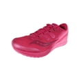thumbnail image 1 of Saucony Womens Freedom ISO Running Sneaker Shoes, Berry/Pink, US 5, 1 of 3