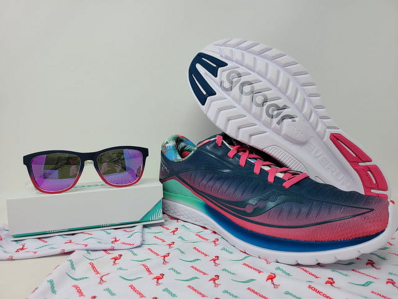Saucony X Goodr Men s Kinvara 10 Running Shoe Multicolored 11 D