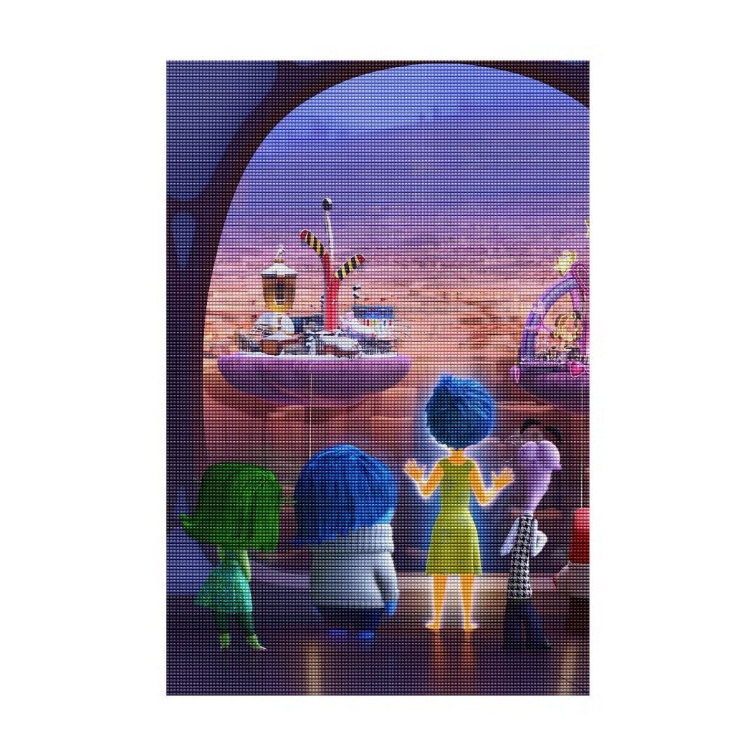 Saucy Joy Diamond Painting Kits Inside Movie Out Diamond Art Painting ...