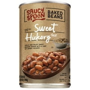 Saucy Spoon Sweet Hickory Baked Beans, Canned Beans, 28 oz Can