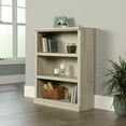 thumbnail image 1 of Sauder 3-Shelf Bookcase, Chalked Chestnut Finish, 1 of 11