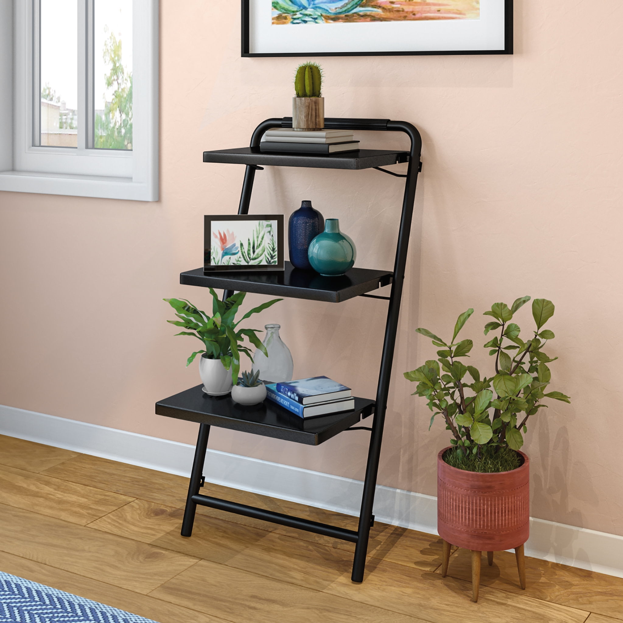 Sauder Anywhere Shelf Black 3A