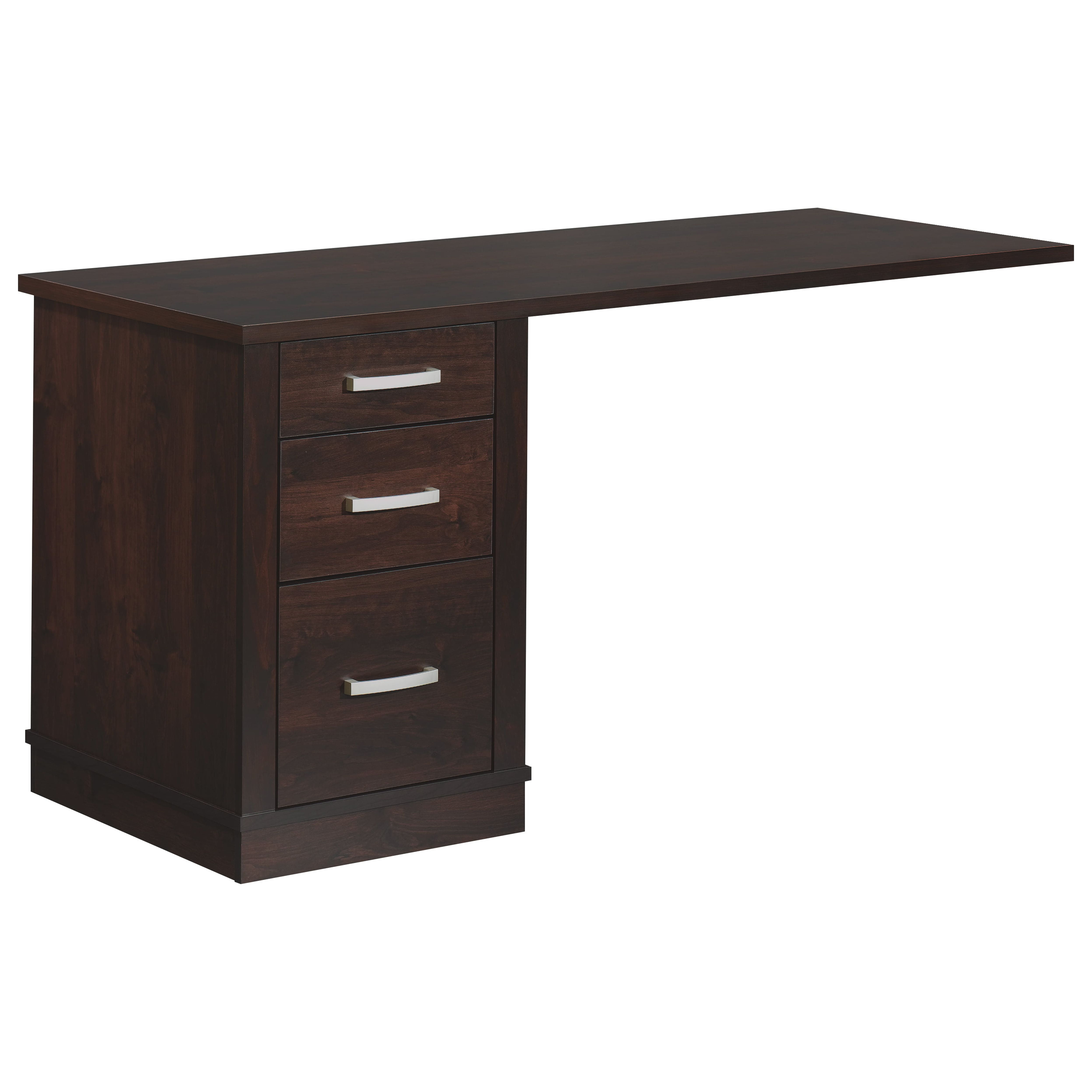 Sauder 408363 Office Port Library Return Dark Alder Walmart