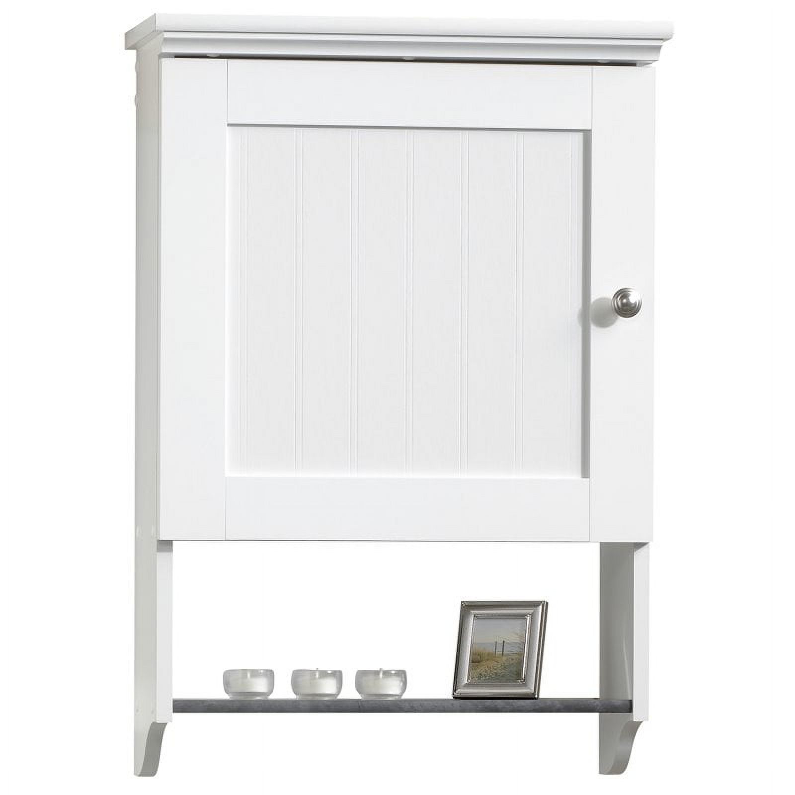 Sauder 414061 Caraway Wall Cabinet, Soft White® Finish - image 1 of 4