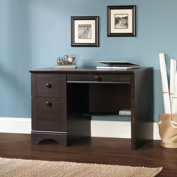 Sauder 418942 Harbor View Computer Desk, Antiqued Paint® Finish