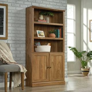 Bookcase with Doors in Office Furniture Walmart