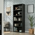 thumbnail image 1 of Sauder 5-Shelf Display Bookcase, Raven Oak Finish, 1 of 10