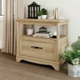 thumbnail image 1 of Sauder Adaline Cafe Lateral File Cabinet, Orchard Oak Finish, 1 of 12