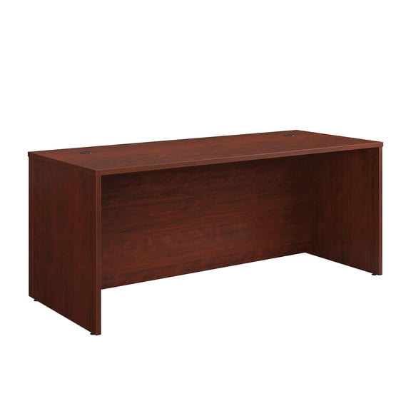 Sauder Affirm 72" x 30" Engineered Wood Desk Shell in Classic Cherry