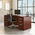 thumbnail image 1 of Sauder Affirm 72" x 30" Shell and Two 3-Drawer Mobile File Cabinets in Cherry, 1 of 11
