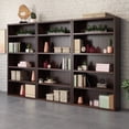 thumbnail image 1 of Sauder Affirm Engineered Wood 5-Shelf Bookcase in Noble Elm/Brown, 1 of 9