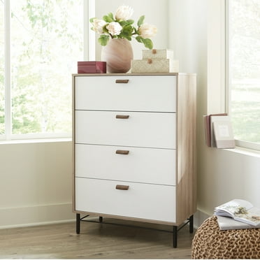 Sauder Anda Norr 4-Drawer Chest, Sky Oak Finish