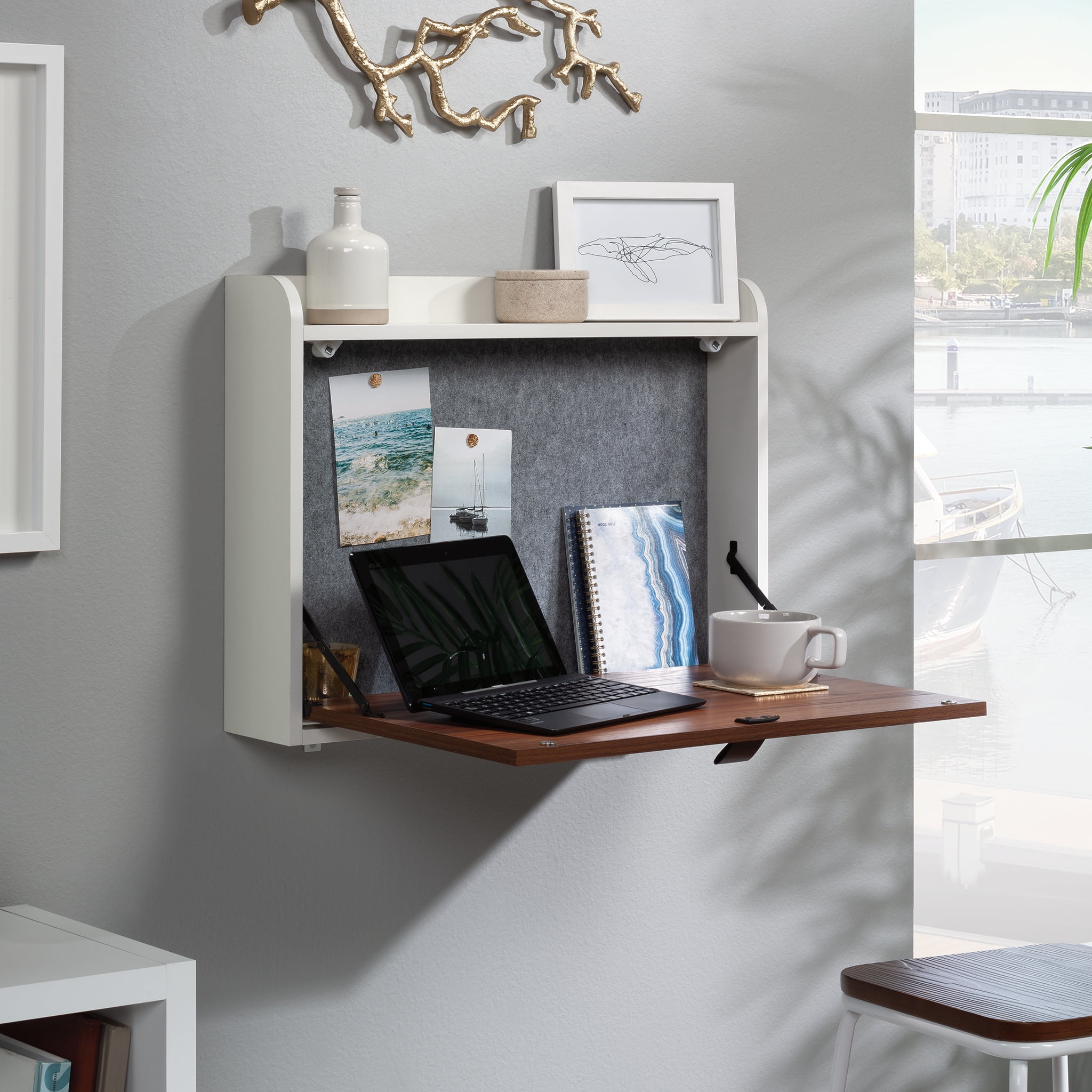 Sauder on sale floating desk