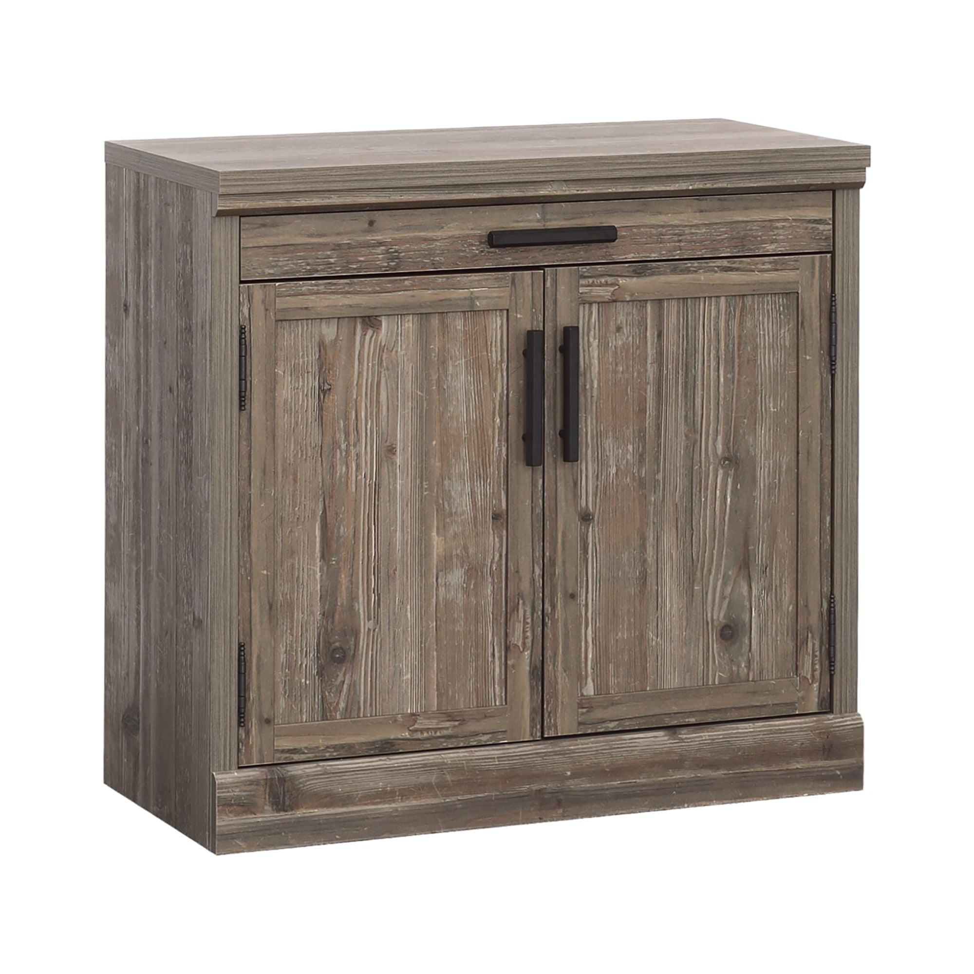 Pebble Pine Office Cabinet with Adjustable Shelving