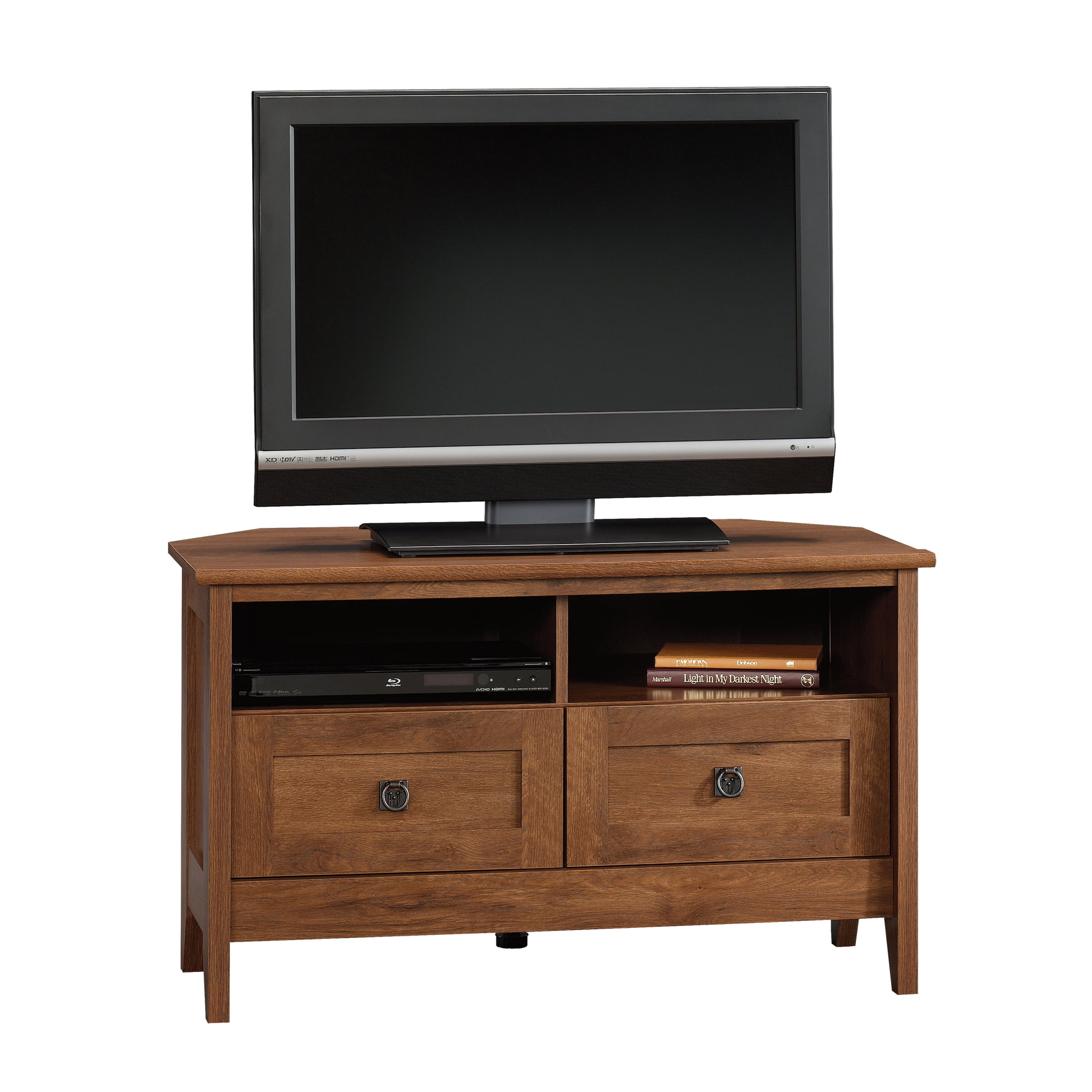 Sauder august hill cheap corner tv stand