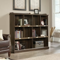 Sauder Barrister Lane 10-Cube Bookcase, Iron Oak Finish